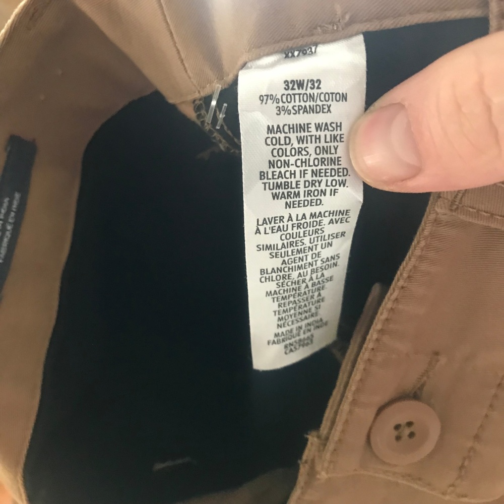 NWOT Wallin & Bros 32w/32. Dark Khaki Cargo Pants_7